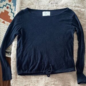 Sol Angeles Indigo Long Sleeve Top